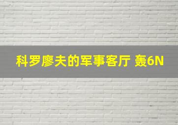 科罗廖夫的军事客厅 轰6N